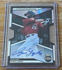 RYAN LASKO 2023 Panini Elite Extra Edition DIE-CUT AUTO AUTOGRAPH RC ROOKIE /399