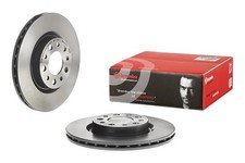2x BREMBO Bremsscheibe PRIME LINE - UV Coated 09.9366.11 für ALFA 159 BRERA JTDM