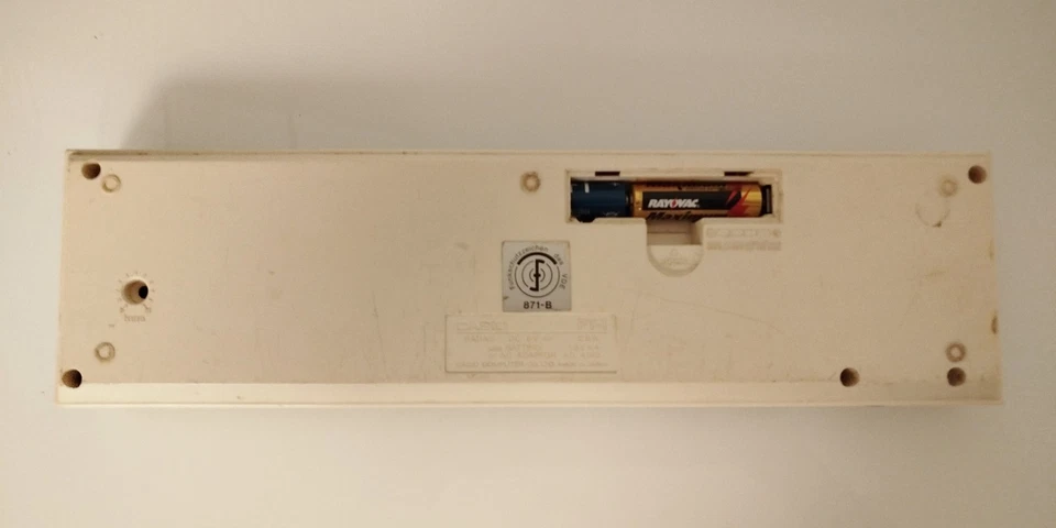 Casio PT-1 Mini Keyboard Piano Elektrisch Reperatur Bedürftig/In need of repair - Bild 4 von 4