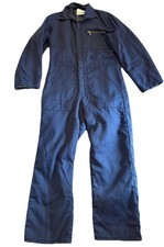 Sears Coveralls Mens 36 Waist Blue Work Leisure Vintage Suit Insulated Workwear