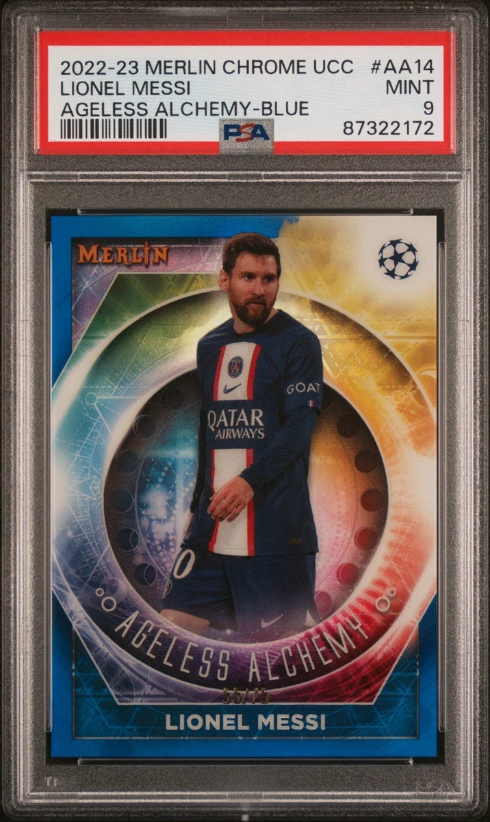 2022-23 Topps Merlin UEFA Club Competitions - Lionel Messi #AA-14