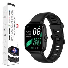 4.0 Fitness Smartwatch Works Blood Pressure Oxygen Heart Rate Sleep Monitor Ther