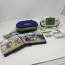 LeapFrog LeapPad Explorer Bundle 2 Games Charger Cases Tested Works