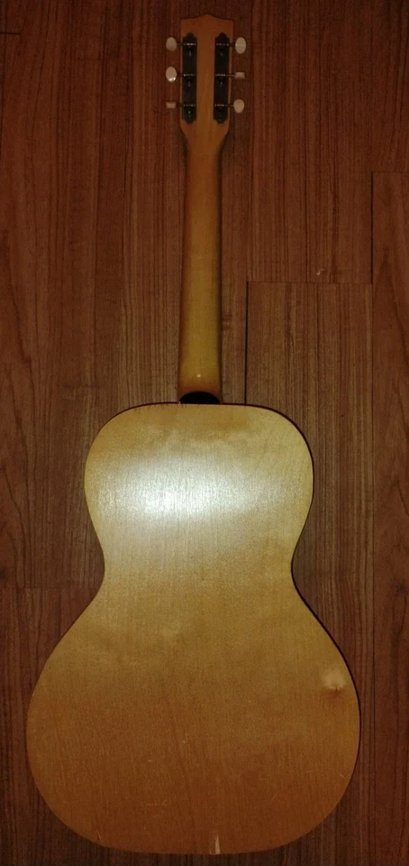 Guitarra acústica de 6 cuerdas Telleno Parlor de 1940, sonido cálido y hermoso Foto 3 de 4