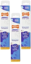 Nylabone Dental Advanced Oral Care Tartar Control Toothpaste (Pack of 3)