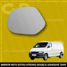 For Toyota Hiace wing mirror glass 95-04 Left Passenger side Spherical