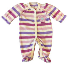 Vintage Carters Just One Year Baby Girl Newborn Sleeper Romper Clothes Outfit