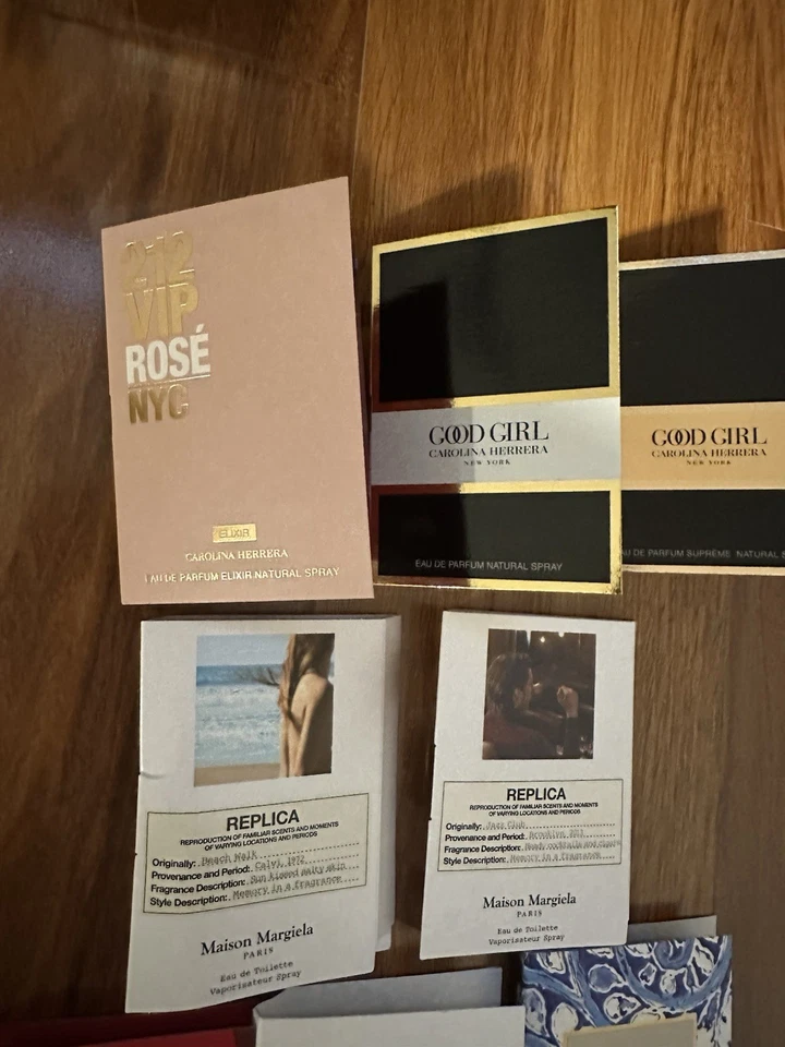 Lote de 8 MUESTRAS DE PERFUMES DE MUJER Diseñador Alta Gama Carolina Herrera Aerin Réplica Foto 2 de 3