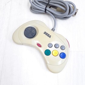 Sega Saturn Console Bundle 2 Controllers 6 Games & Memory Japan White HST-3220