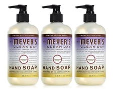 MRS. MEYER'S CLEAN DAY Hand Soap, Compassion Flower, 12.5 fl. oz - Pack Of 3