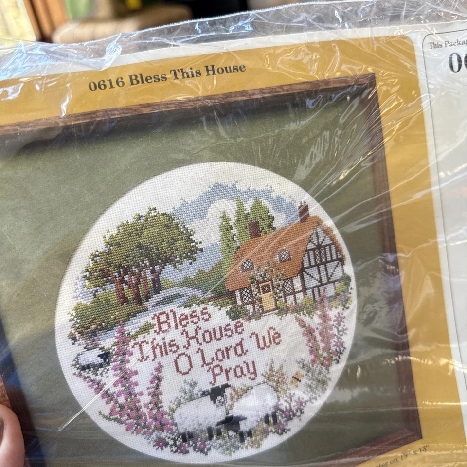 The Creative Circle 0616 Bless This House Cross Stitch Kit New In Package - Image 3 of 4