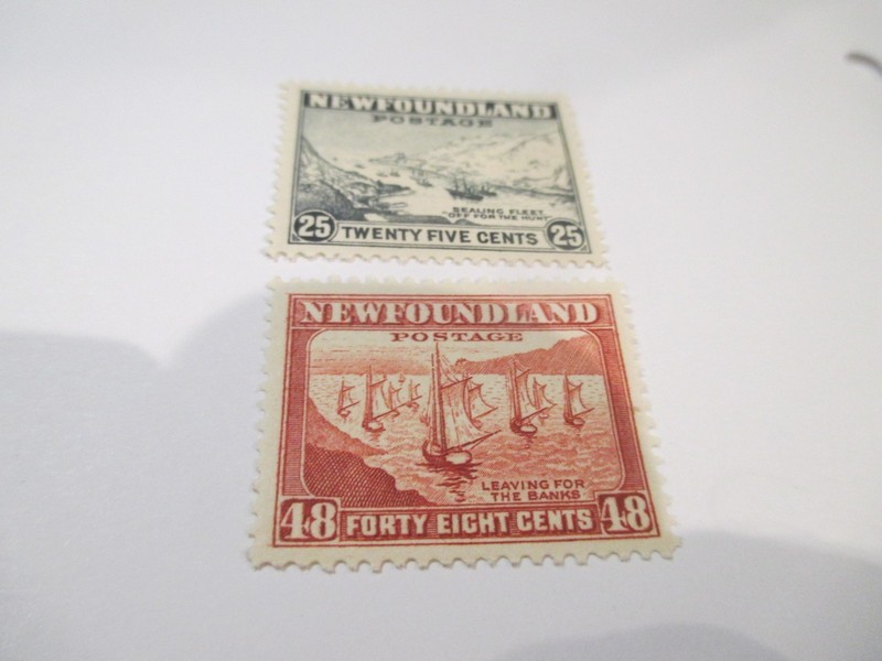Newfoundland Scott# 197 & 199 in Mint NH