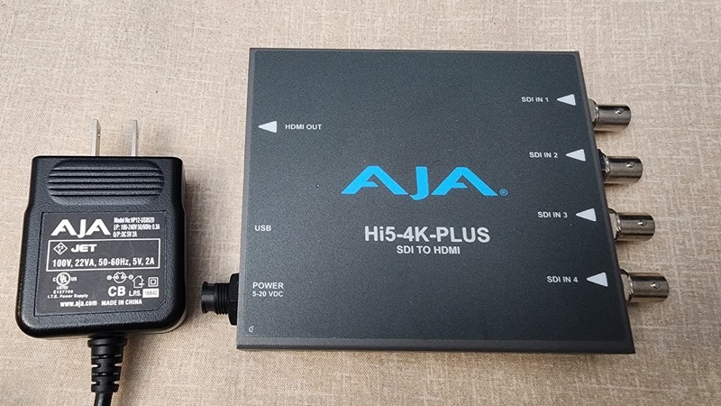 AJA Hi5-4K Plus - SDI to HDMI