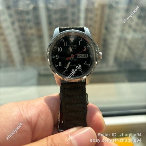 New Citi#zen Eco-Drive&Men's Watch-BM8180-03E Garrison#Field Olive Green Waterp! - Bild 18 von 25