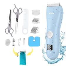OPENBEAUTY Baby Hair Clippers Low Noise Trimmer for Kids Waterproof USB Recharge