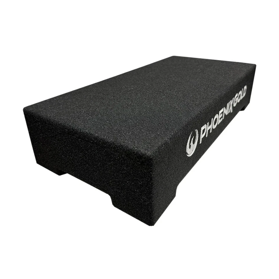 Phoenix Gold ZX210PBS 700W Max Bassbox 2 Ω Slim Enclosed Subwoofer Schwarz - Bild 2 von 4