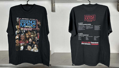 2009 Essence Music Festival T-Shirt Beyoncé Al Green AAA Graphic Tee S-5XL