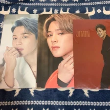 BTS Jimin A4 Clear File Folder Red Bullet 2014 Live Official Goods Set