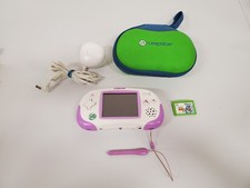 Leap Frog Leapster Learning Game System 39200 Tested  Case  AC DC Cord  Game