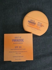 Isle of Paradise Daily Defense Face Fluid SPF 50 Sunscreen Hydrating Lightweight