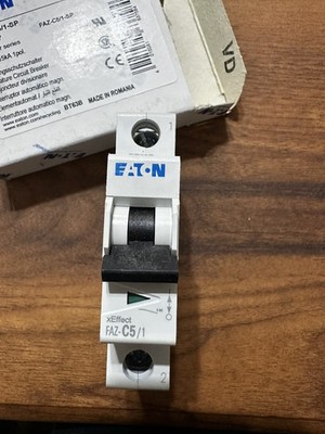 EATON CUTLER HAMMER FAZ-C5/1-SP / FAZC51SP (NEW)  Circuit Breaker