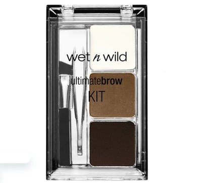 2 Pack Wet n Wild Ultimate Brow Kit, Ash Brown 963, 0.09 oz