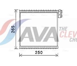AVA Clever Choice Verdampfer, Klimaanlage FTV442 passend für FIAT