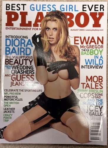 Playboy August 2005 - Diora Baird, Ewan McGregor