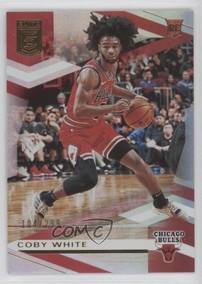 2019-20 Donruss Elite Rookies 104/299 Coby White #120 k2j