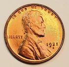 *1925 S LINCOLN WHEAT CENT* *RED BROWN GEM BU+++* NR #G3919
