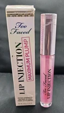 Too Faced Lip Injection Instant Long Term Lip Plumper Maximum Plumper 0.14oz NIB