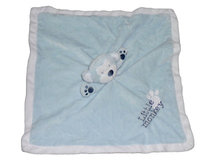 early days Primark little Monkey Affe blau Schmusetuch Schnuffeltuch Kuscheltuch