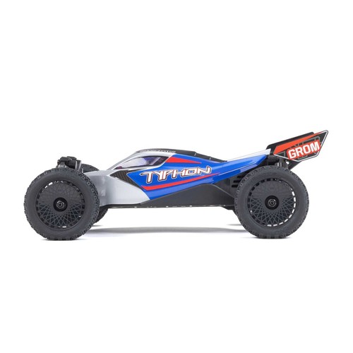 NEW ARRMA ARA2106T1 1/18 TYPHON GROM MEGA 380 Brushed 4X4 Buggy RTR Blue/Silver - 第 7/12 張圖片