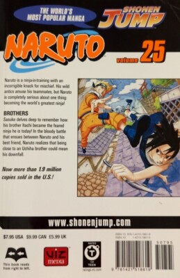Naruto, Vol. 25 by Masashi Kishimoto (2007, Trade Paperback) | eBay