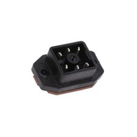 932669100 Go 6 Fav M Steckverbinder: Quadratisch Buchse MäNnlich Pin: 6 G 6A 50V