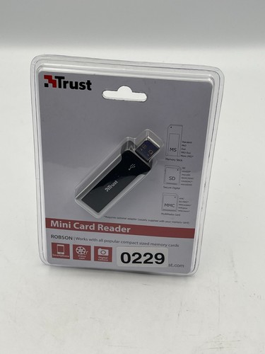 Trust Robson Mini Card Reader 15298 Memory Stick, SD, MMC - Picture 2 of 8