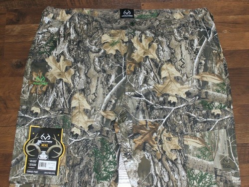 NEW Mens Cargo Pants REALTREE EDGE Camo 