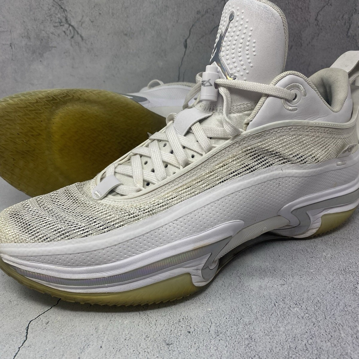 スニーカー Nike Basketball Shoes Air Jordan XXXVI Low DH0833-101 Nike Mens Air Jordan XXXVI Low Pure Money Sz 14 M DH0833-101