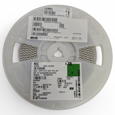 Murata GRM32DR71E106KA12L 10uF 25V MLCC Capacitors | 1210 SMD | Reel of 1000-Pcs
