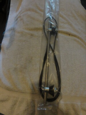 NON-RETRACTABLE ANTENNA W/ CHROME BASE VOLKSWAGEN T1 BUG BEETLE SUPER 1967-1979 | UK - Foto 6