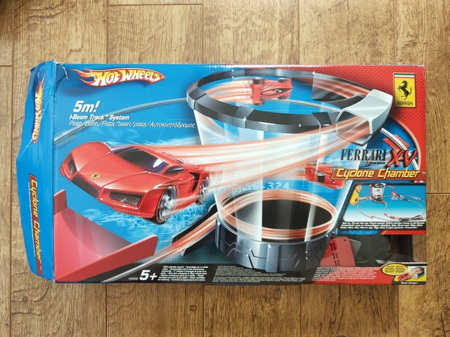 hot wheels cyclone track set