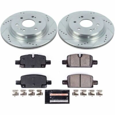 PowerStop K8173 Z23 Evolution Sport Rear Brake Kit for 2019-2024 Chevy/GMC 1500