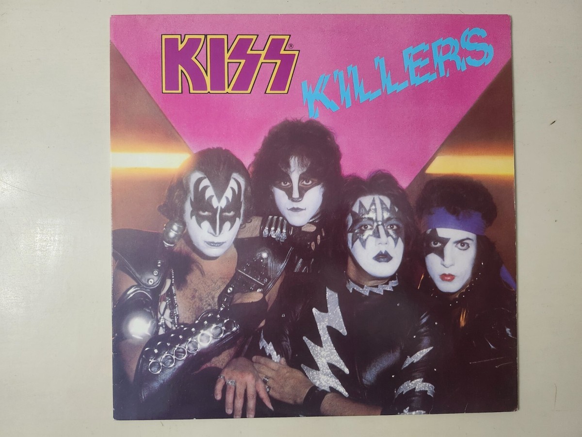 KISS レコード　ビンテージ KISS RARE Holland Pressing Killers Vinyl 1982 Vintage LP