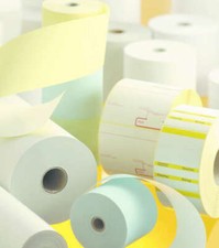 Etykiety termiczne 49mm x 62mm, puste, 1000 sztuk / rolka, 1 rolka