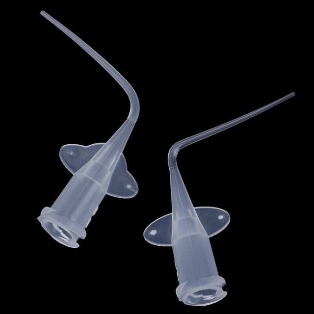 Dental Syringe Tip Endodontic Root Canal Irrigation Refill Tip Long