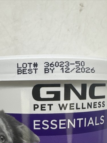 GNC Pet Wellness Essentials Dog Calming Soft Chews Bacon Flavor Natural Vitamin - Picture 4 of 4