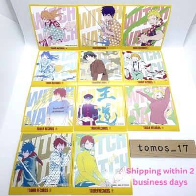 Witch Watch Tower Records Limited Bonus Illustration Cards Complete set Rare JP