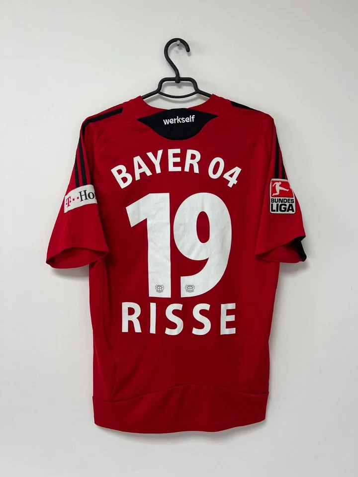 Bayer 04 Leverkusen #19 Risse Jersey Football Shirt Match Worn? Adidas Mens L - Image 2 of 4
