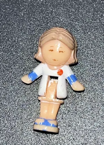 Vintage 1990 Polly Pocket Hair Salon Replacement Pixie Doll Figure ONLY