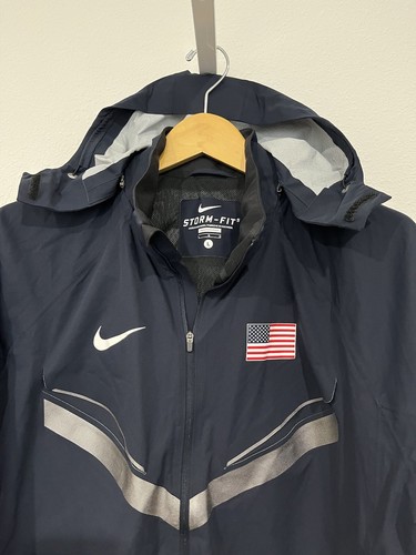 Nike Storm-FIT 5 USA Olympic 441574-475 Men's Large L RARE - 第 4/11 張圖片